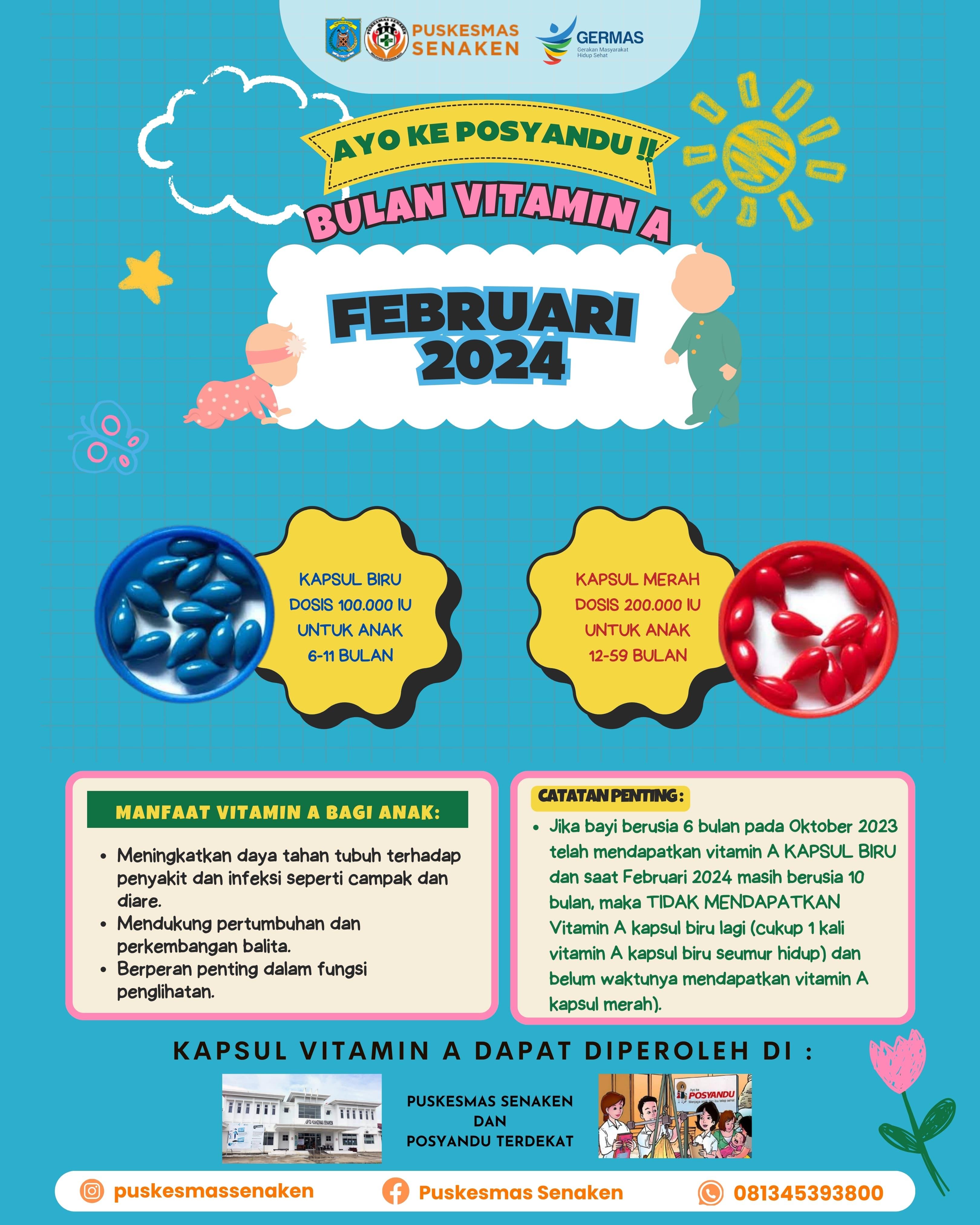 VITAMIN A BULAN FEBRUARI 2024 PADA BAYI UMUR 6 BULAN SAMPAI 5 TAHUN